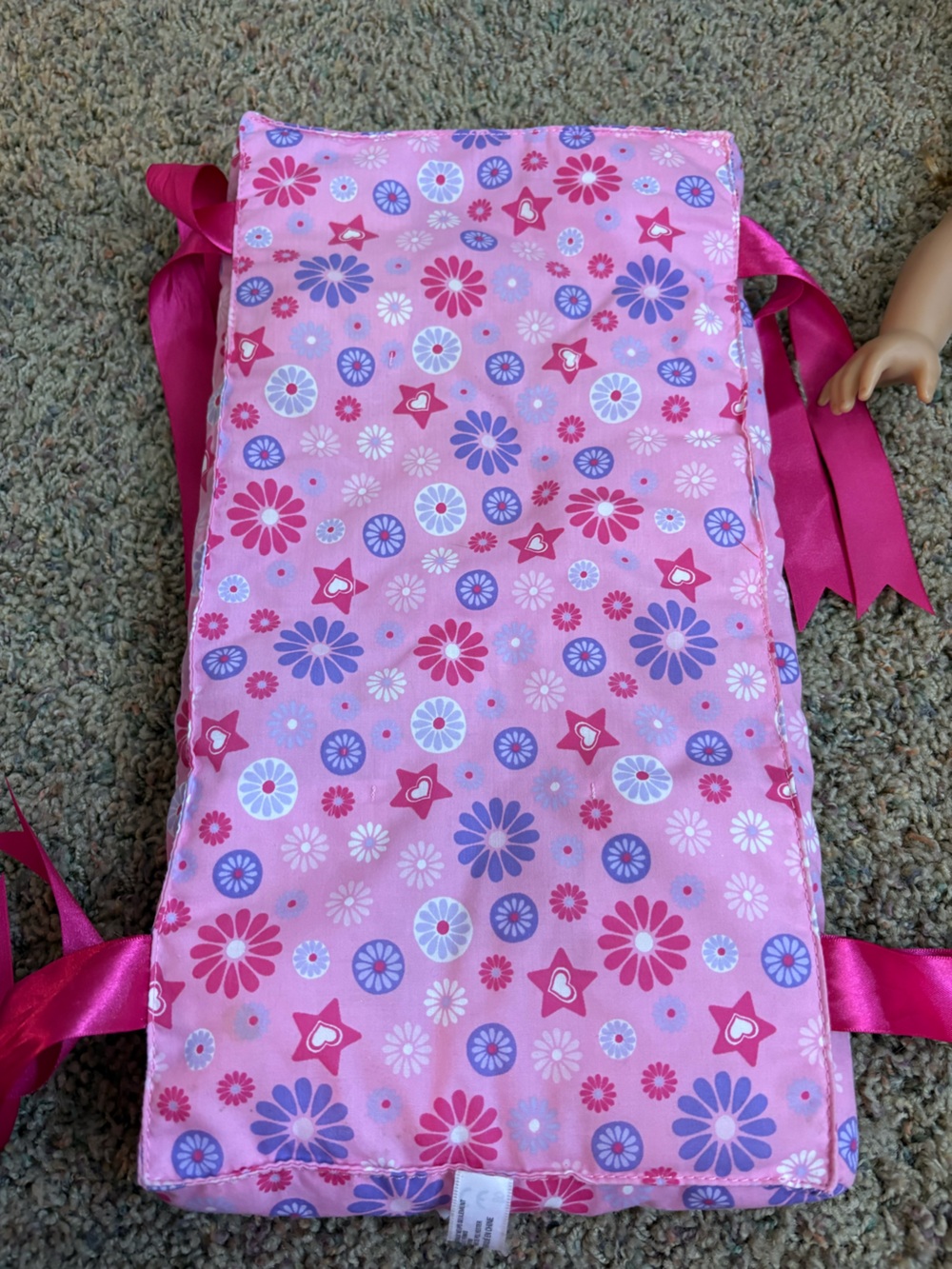 American Girl Bitty Baby cradle pad